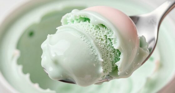 lower fat denser texture