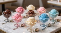 luxury gelato serving bowls