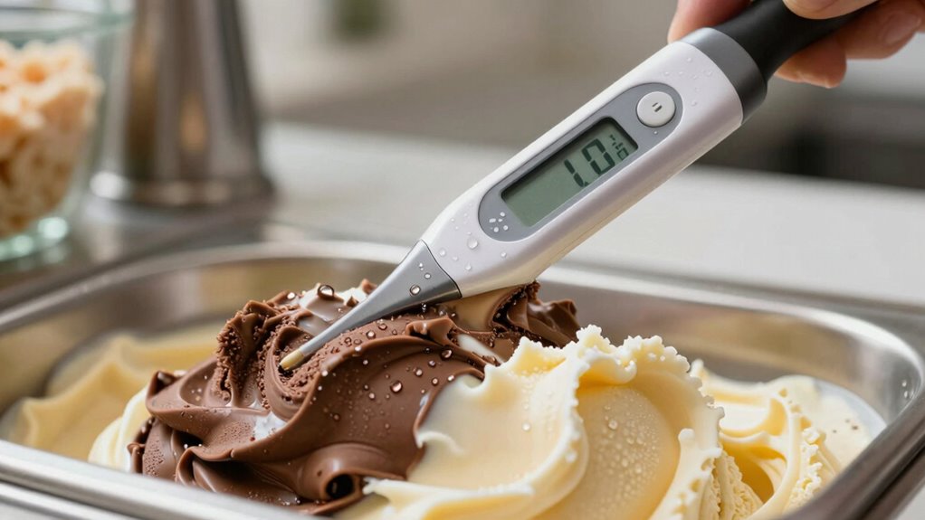master temperature for desserts