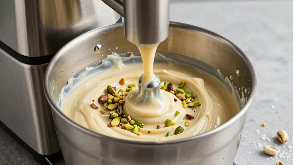 nut based gelato preparation