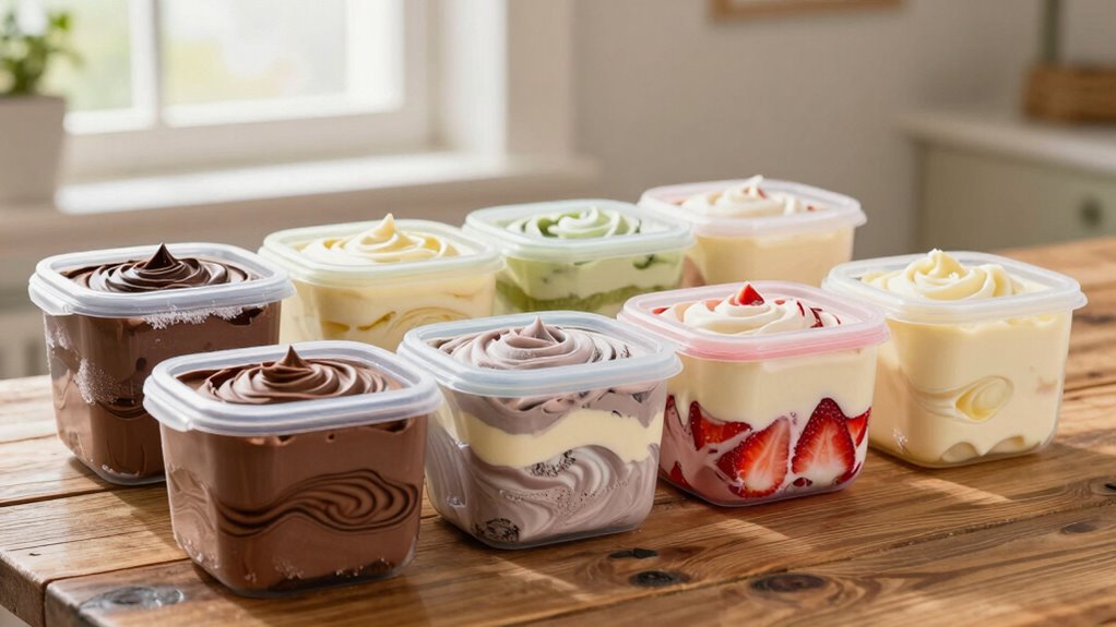 optimal gelato storage containers