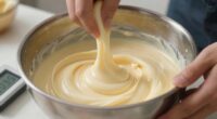 prevent overmixing gelato bases