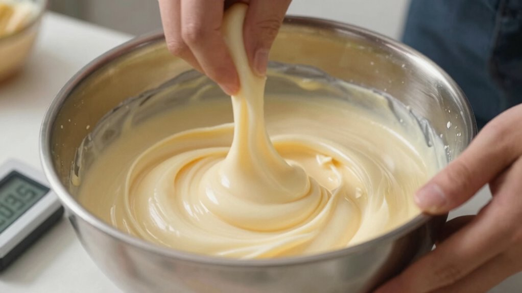 prevent overmixing gelato bases