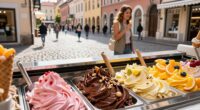 regional flavors in gelato