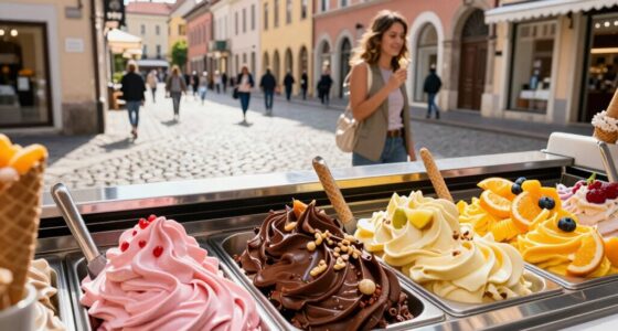 regional flavors in gelato