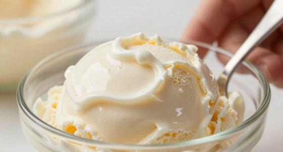 resting time improves gelato