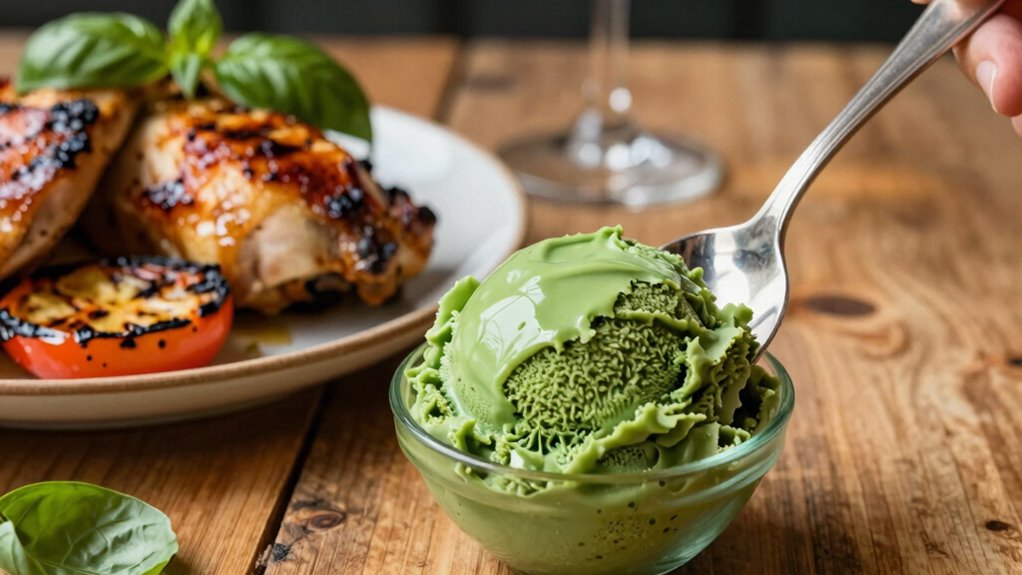 savory gelato flavor pairings