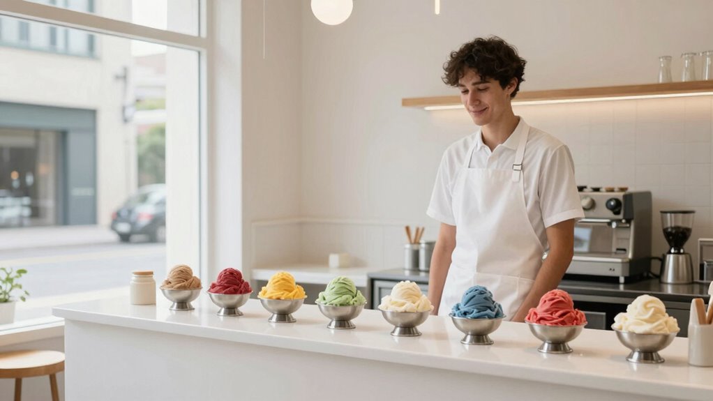 simple authentic gelato experience