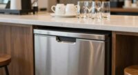 small caf dishwasher options