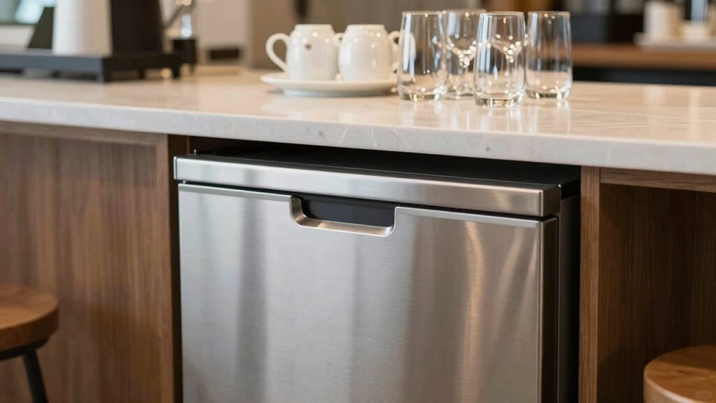 small caf dishwasher options