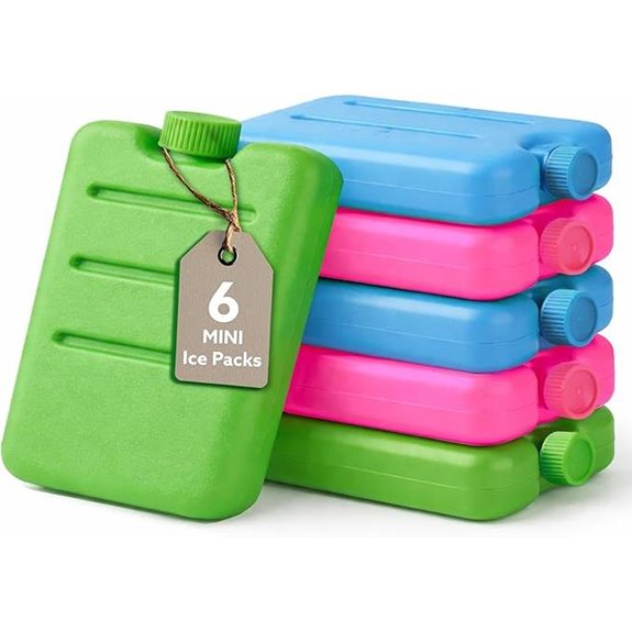 small ice packs set