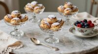 symbolism in dessert presentation