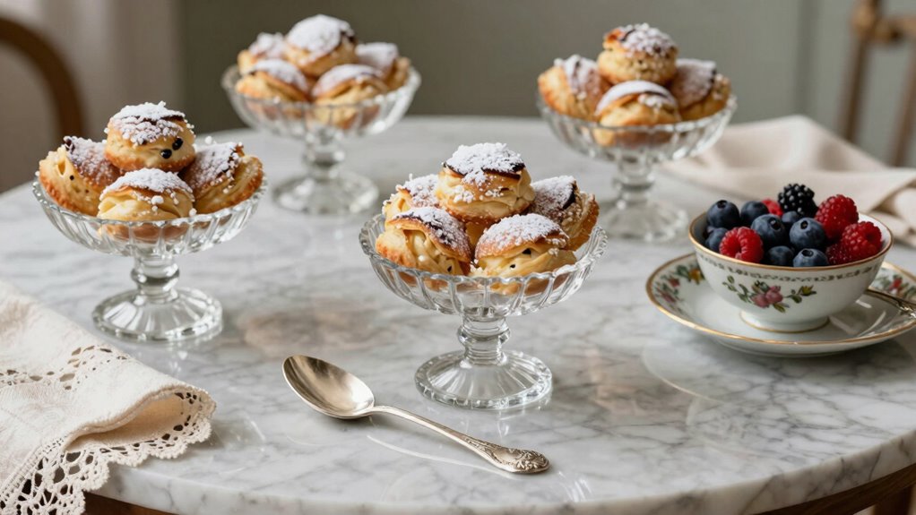 symbolism in dessert presentation