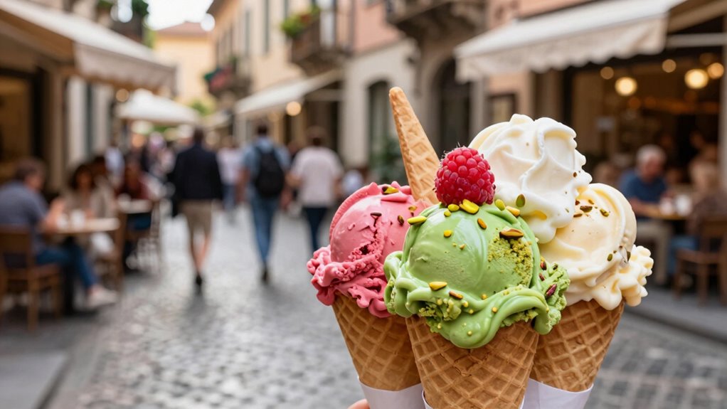 talking about gelato confidently