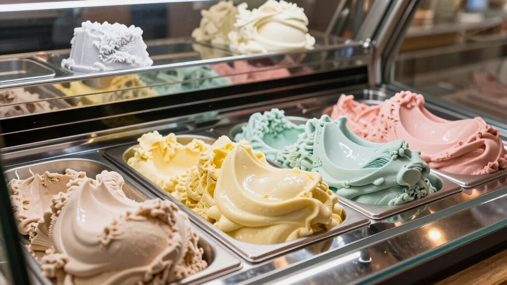 temperature controlled gelato environment