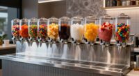 top cold topping dispensers