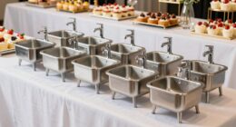 top dessert catering sinks