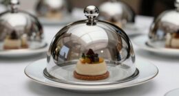 top dessert serving cloches