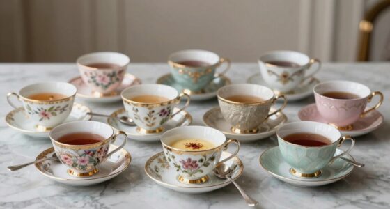 top dessert tea cups