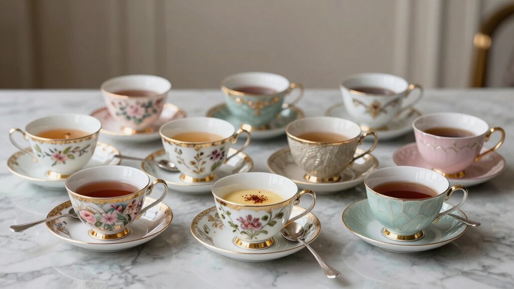 top dessert tea cups