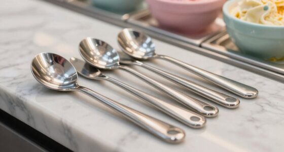 top flat gelato spatulas