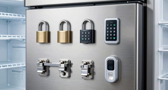 top freezer lock options