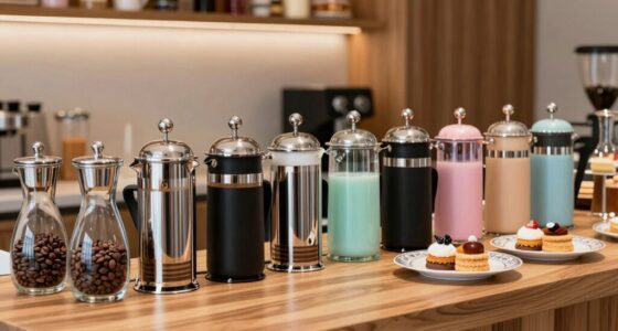 top french press dessert caf s
