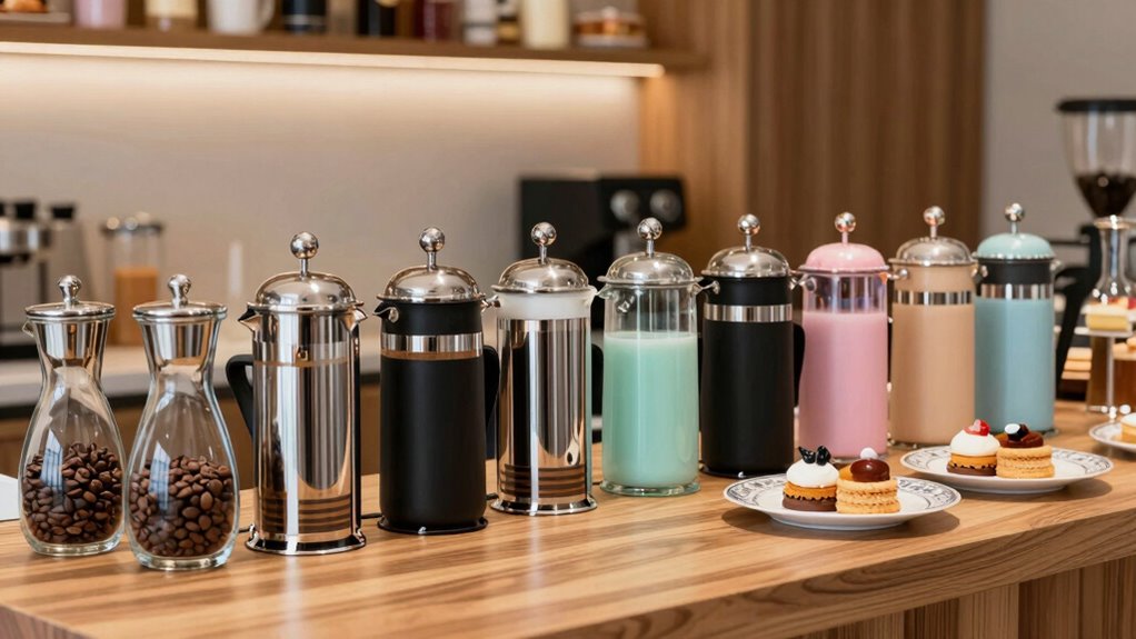 top french press dessert caf s