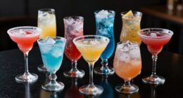 top frozen cocktail glasses