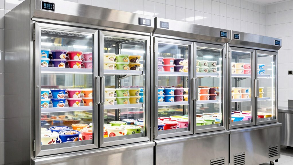 top frozen dessert racks