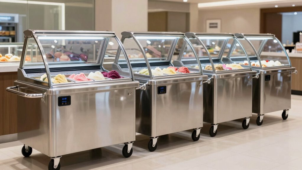 top gelato catering carts