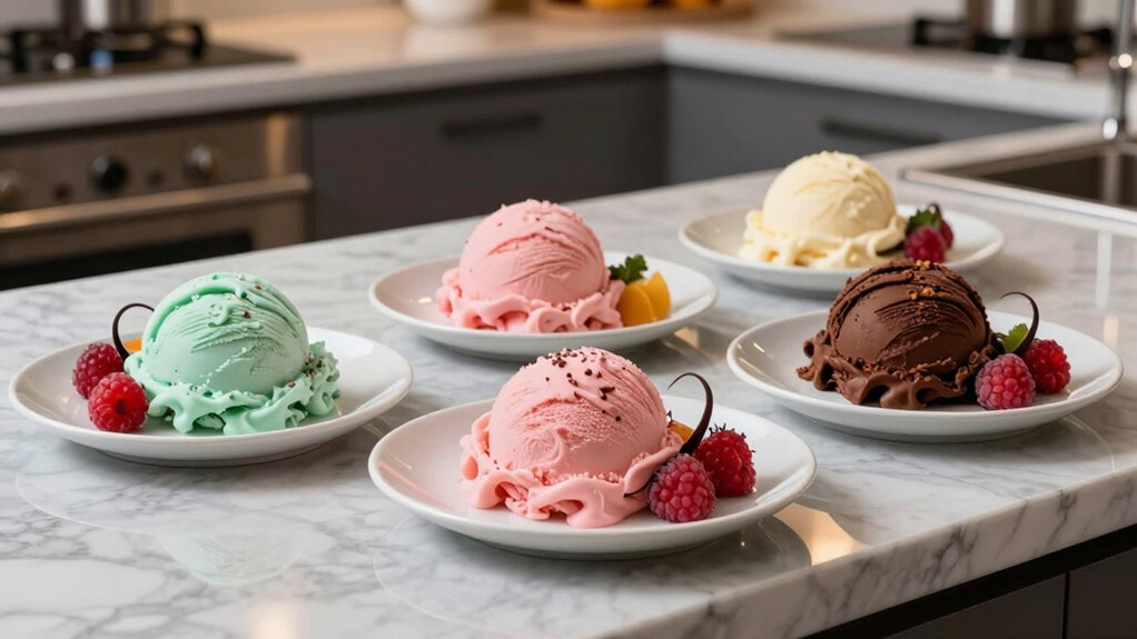 top gelato serving trays