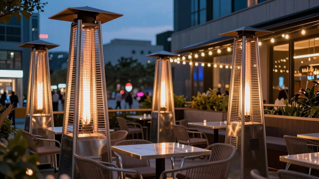 top gelato terrace heaters
