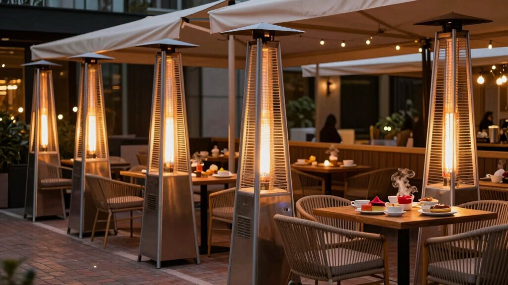 top heated patio options