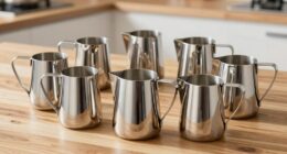 top milk frothing pitchers