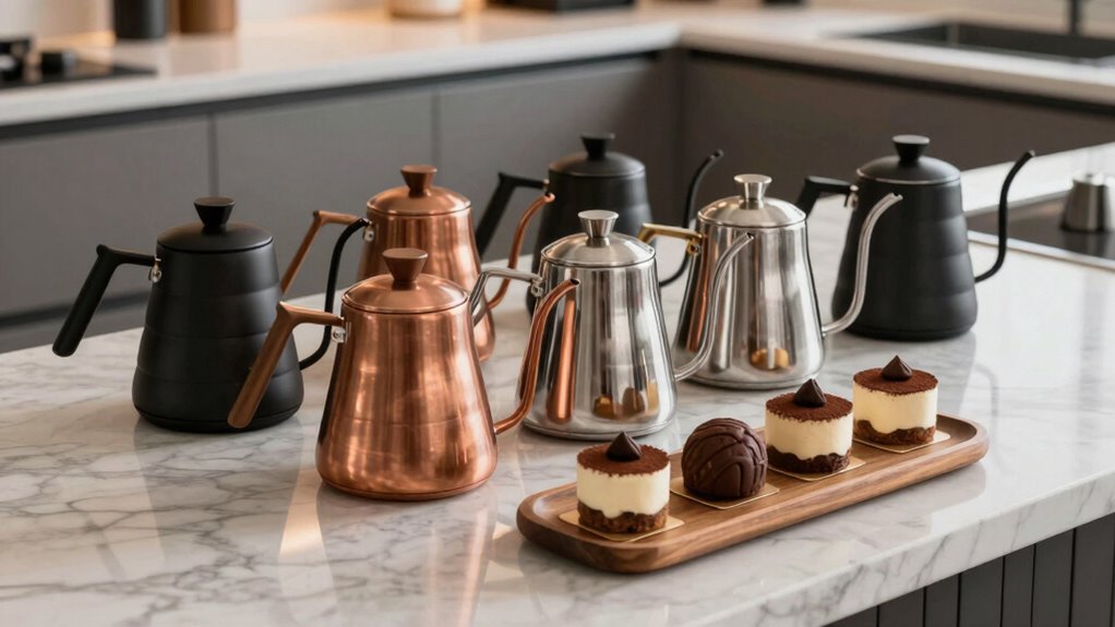 top pour over kettles