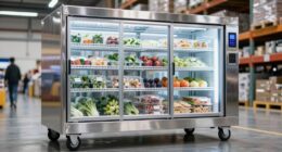 top refrigerated transport carts