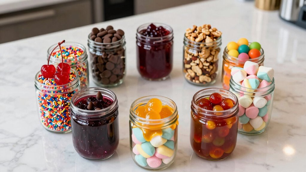 top topping jars list