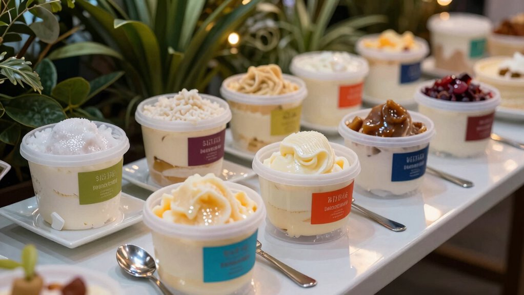 transporting frozen desserts safely