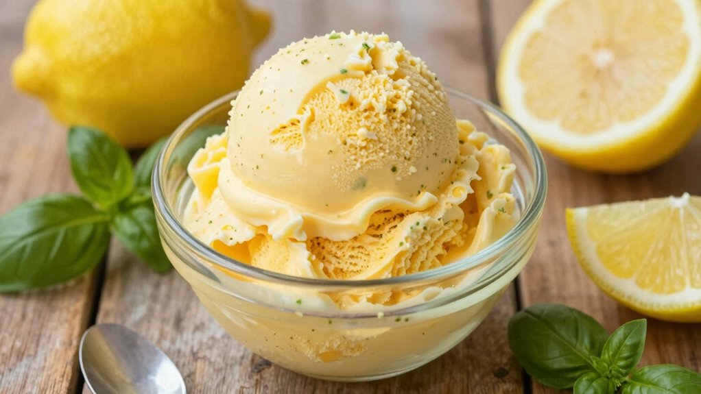 unique citrus herb dessert