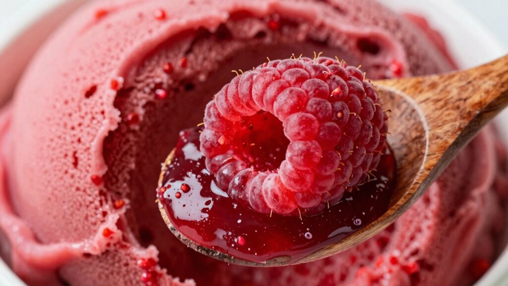 vibrant tart berry flavors