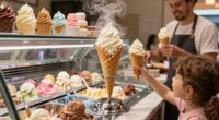 waffle cones enhance desserts