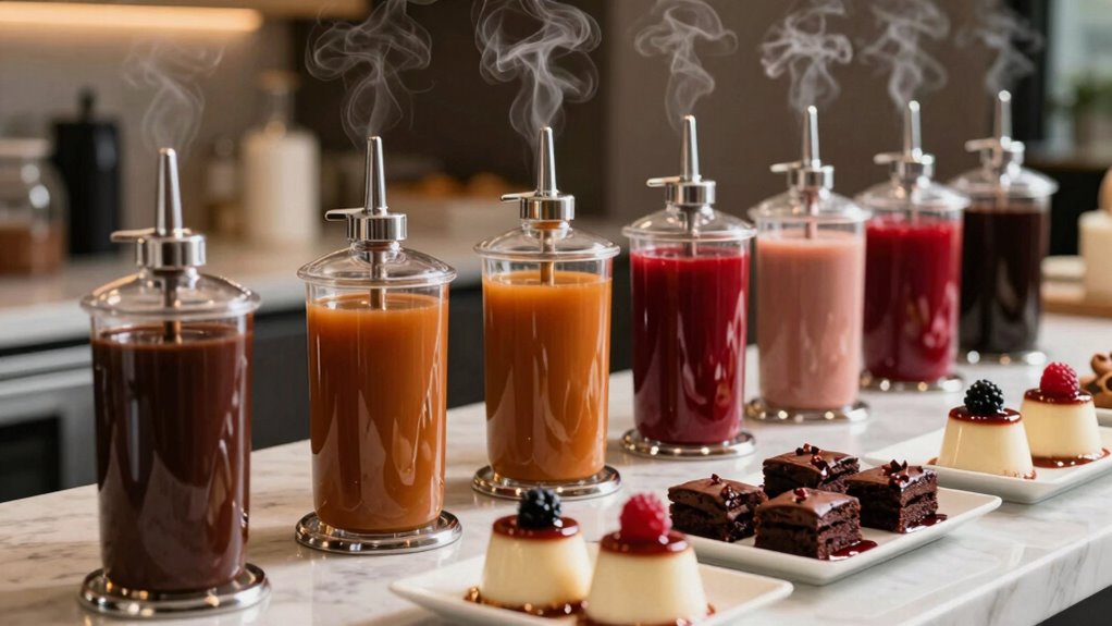 warm sauces elevate desserts