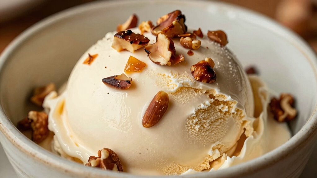 warm toasted nut flavors