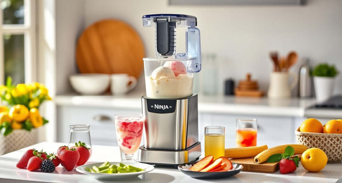 Create Summer Delights with the Ninja CREAMi Deluxe Ice Cream Maker