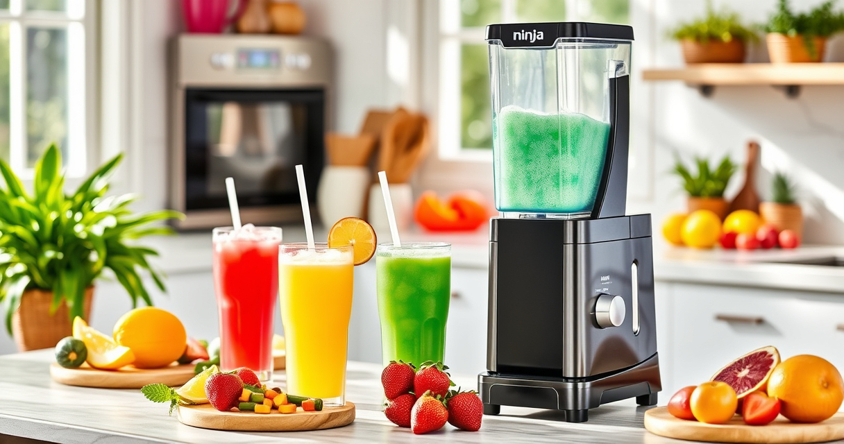 Make Refreshing Summer Slushies with the Ninja SLUSHi Frozen Drink Machine
