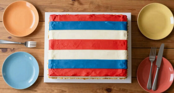 Martha's Giant Flag Cake Served 250 Guests—Here's How to Make It Yourself