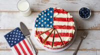 Martha Stewart Serves Huge American Flag Cake with 250 Pieces for Founding Father-Themed Party