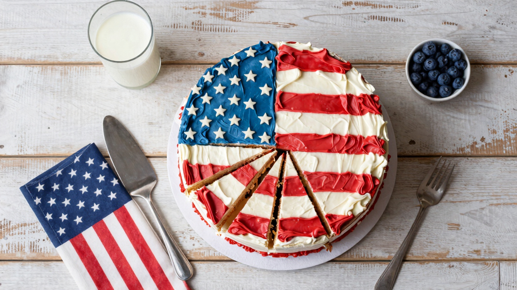 Martha Stewart Serves Huge American Flag Cake with 250 Pieces for Founding Father-Themed Party