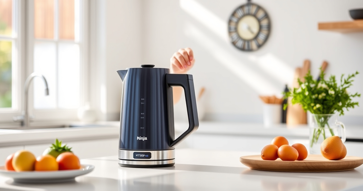 Chill Out This Summer with the Ninja Precision Temperature Electric Kettle